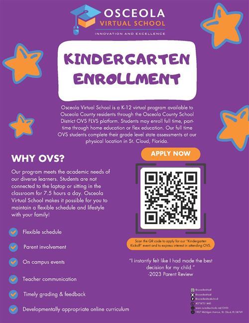 Kindergarten Enrollment